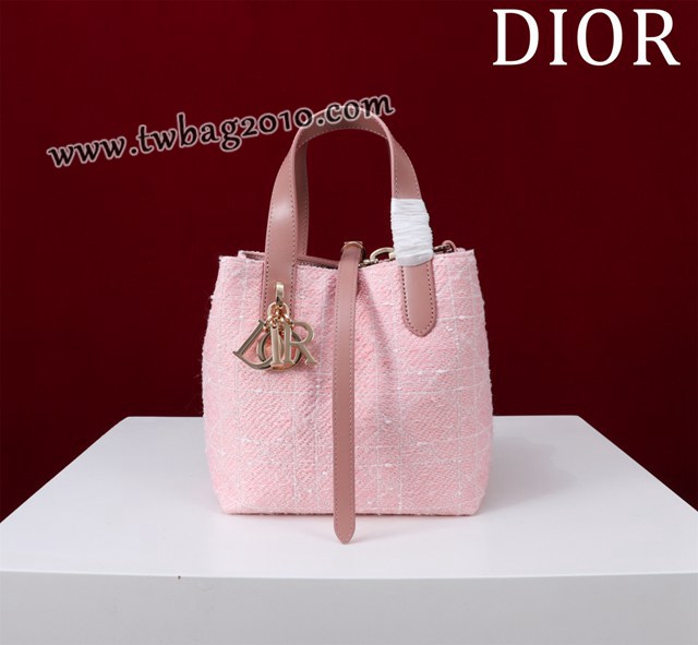 Dior专柜新款迪奥高仿原单藤格纹图案Toujours竖版手袋时尚托特购物包 djfk1681